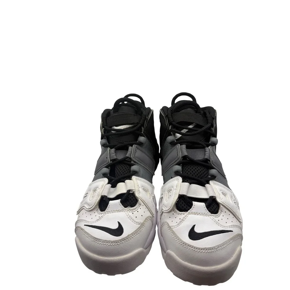 Nike Air More Uptempo GS Tri-Color Black Grey White 415082-005 Size 7Y